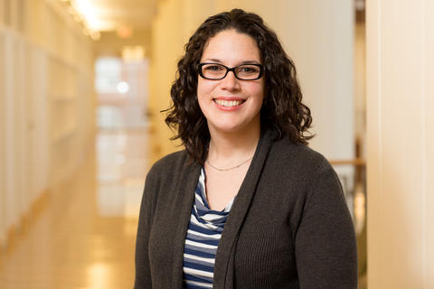 2018 Clarence A. Berdahl Award for Excellence in Undergraduate Teaching winner Dr. Alicia Uribe-McGuire.