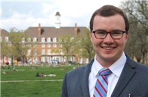 A big congratulations to senior Thomas Dowling who was selected as a Rhodes Scholar. He is one of only 32 students nationwide selected for the honor and is the first Rhodes Scholar from the University of Illinois at Urbana-Champaign since 1998.  The Rhodes Scholarship allows for postgraduate study at the University of Oxford in the United Kingdom. Thomas, a recipient of the Truman Fellowship for his dedication to public service, plans to pursue a master's of public policy while at Oxford.  Please join us in